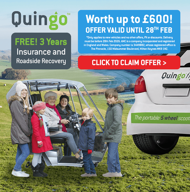 Quingo landing page ad